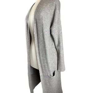 Women’s Taupe Brown Duster Sweater Cardigan Chelsea And Violet Medium
